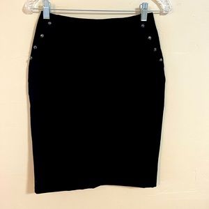 Griffith Gray for St. John black pencil skirt size 2